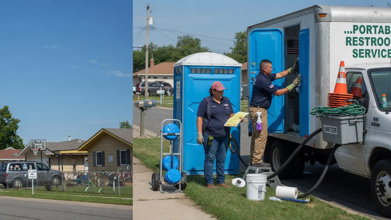 Portable Toilet Rental in Tipp City, OH near me